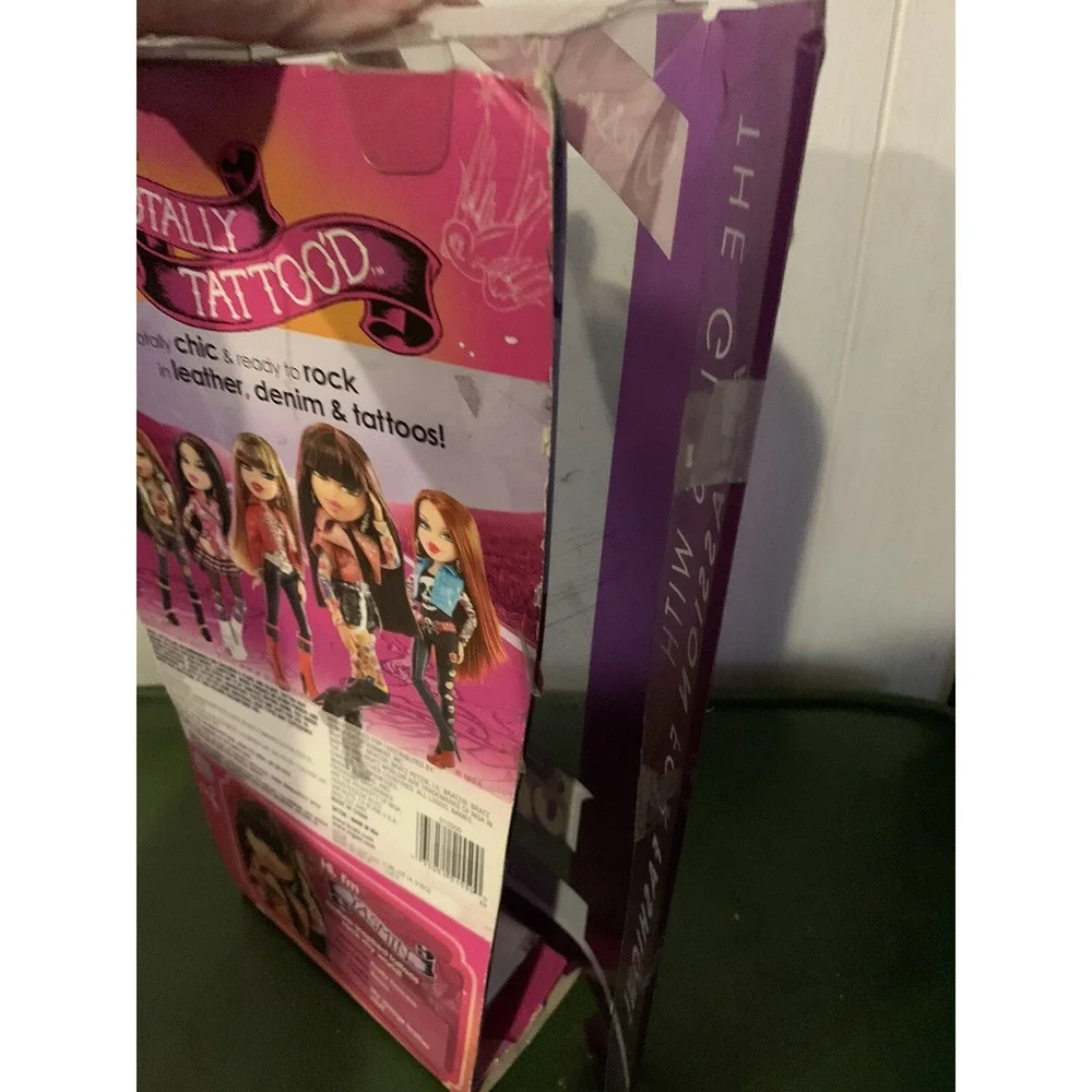Bratz MGA Totally Tattoo'd Yasmin Doll New Open Box Rare Version 2012